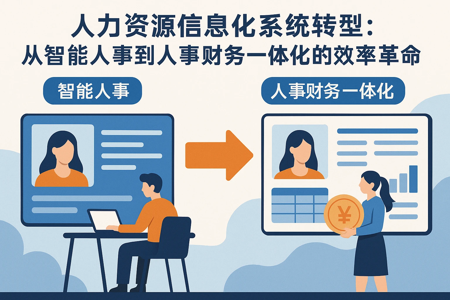 人力资源信息化系统转型:从智能人事到人事财务一体化的效率革命