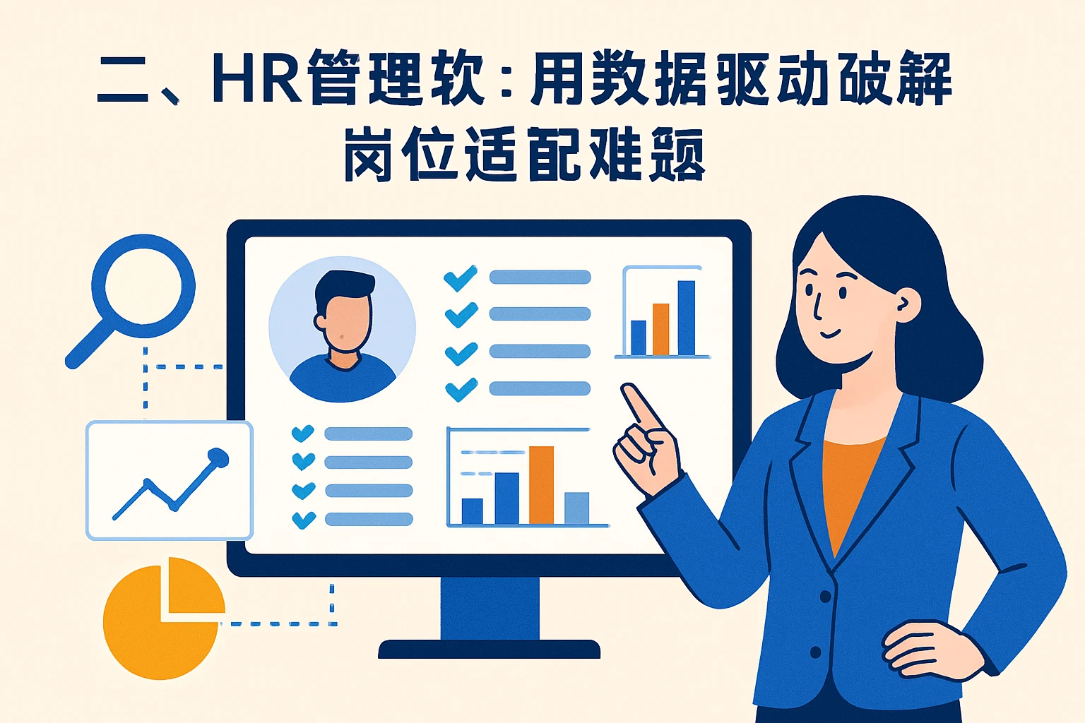 二、HR管理软件:用数据驱动破解岗位适配难题
