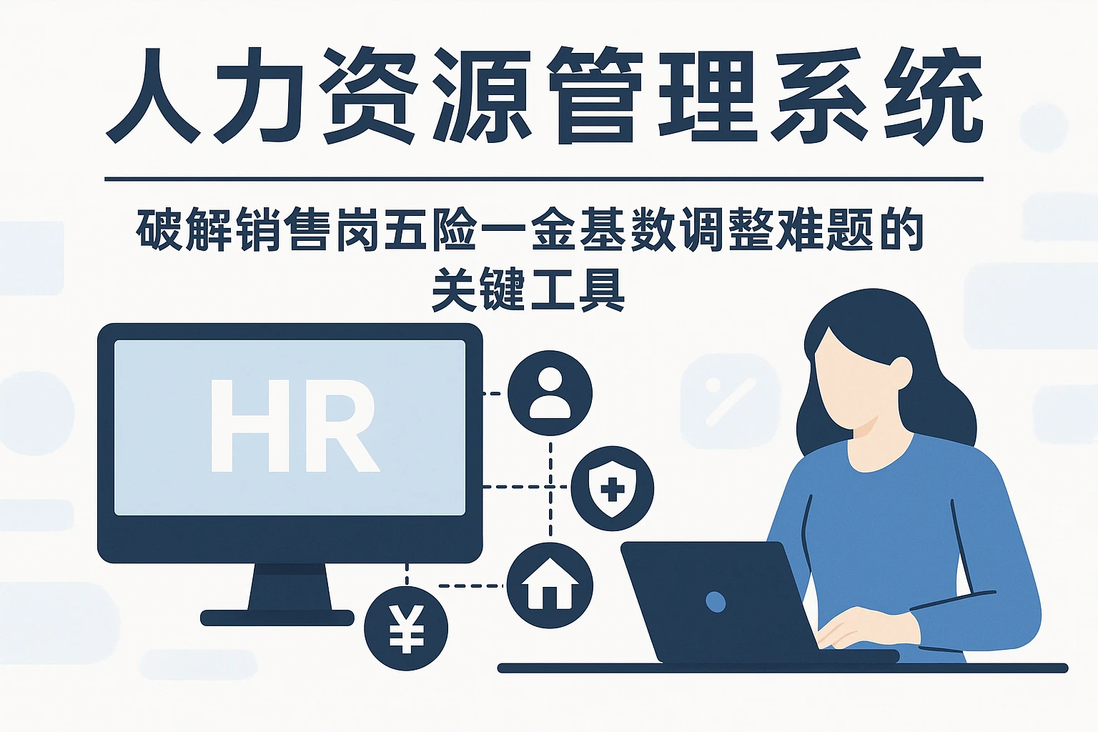 人力资源管理系统:破解销售岗五险一金基数调整难题的关键工具
