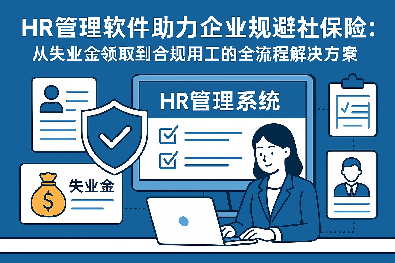 HR管理软件助力企业规避社保风险:从失业金领取到合规用工的全流程解决方案