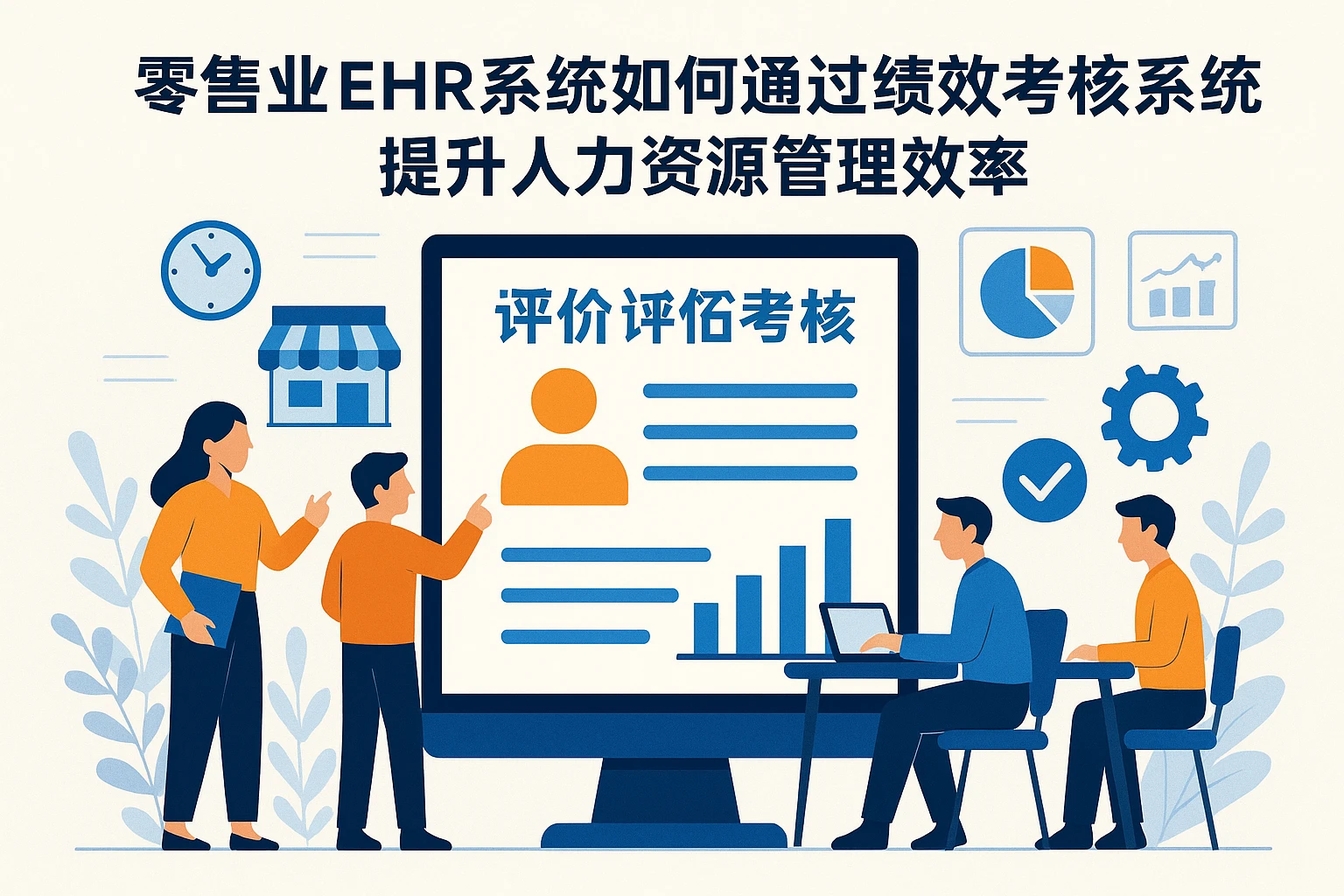 零售业ehr系统如何通过绩效考核系统提升人力资源管理效率