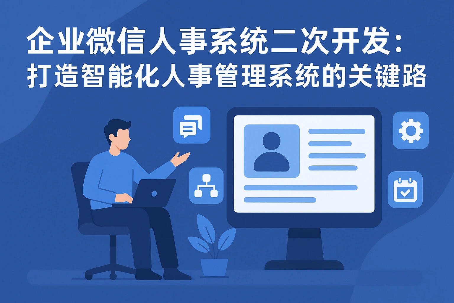 企业微信人事系统二次开发：打造智能化人事管理系统的关键路径