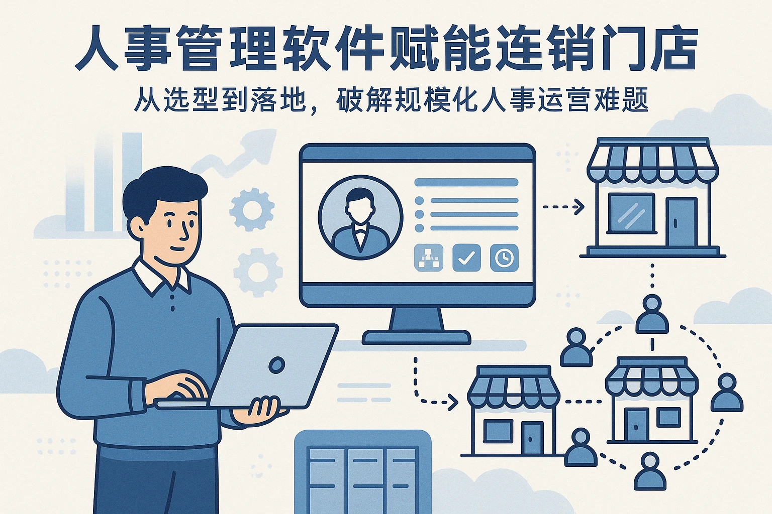 人事管理软件赋能连锁门店:从选型到落地,破解规模化人事运营难题