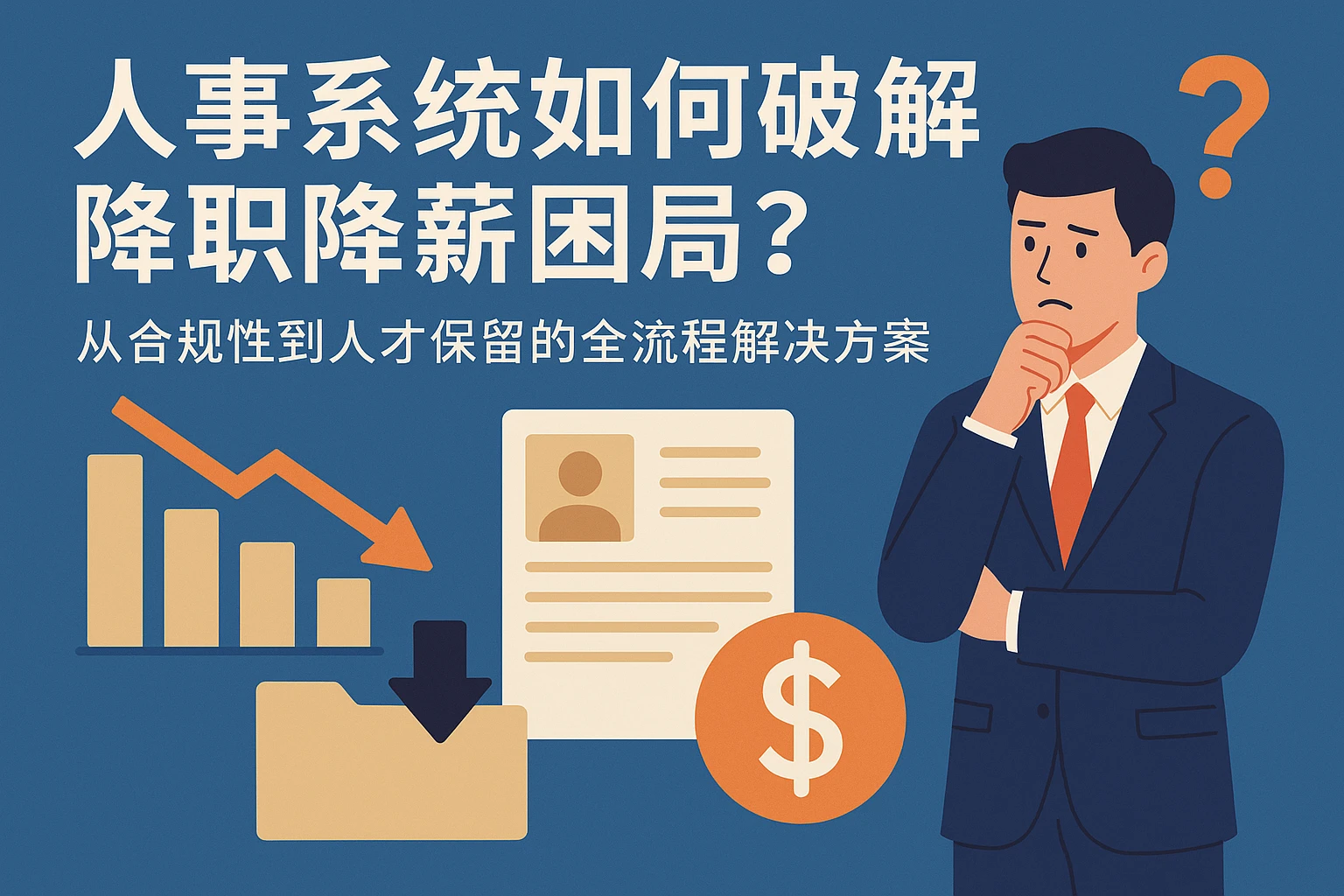 人事系统如何破解降职降薪困局？从合规性到人才保留的全流程解决方案