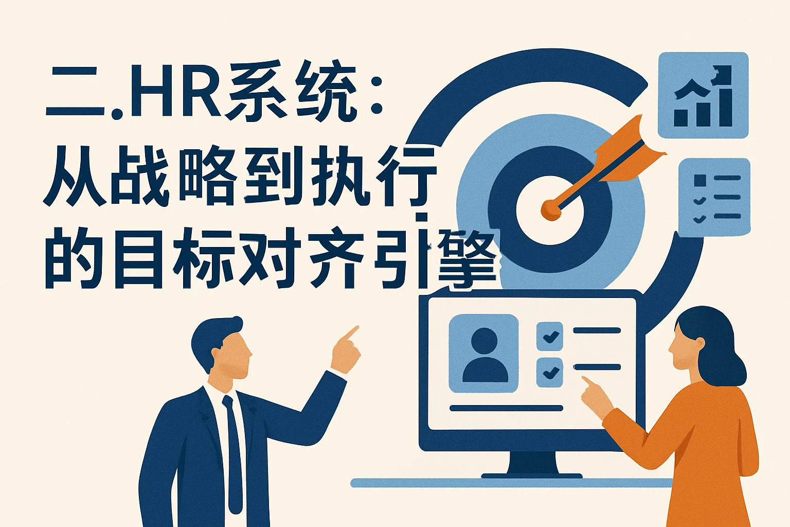 二、HR系统:从战略到执行的目标对齐引擎