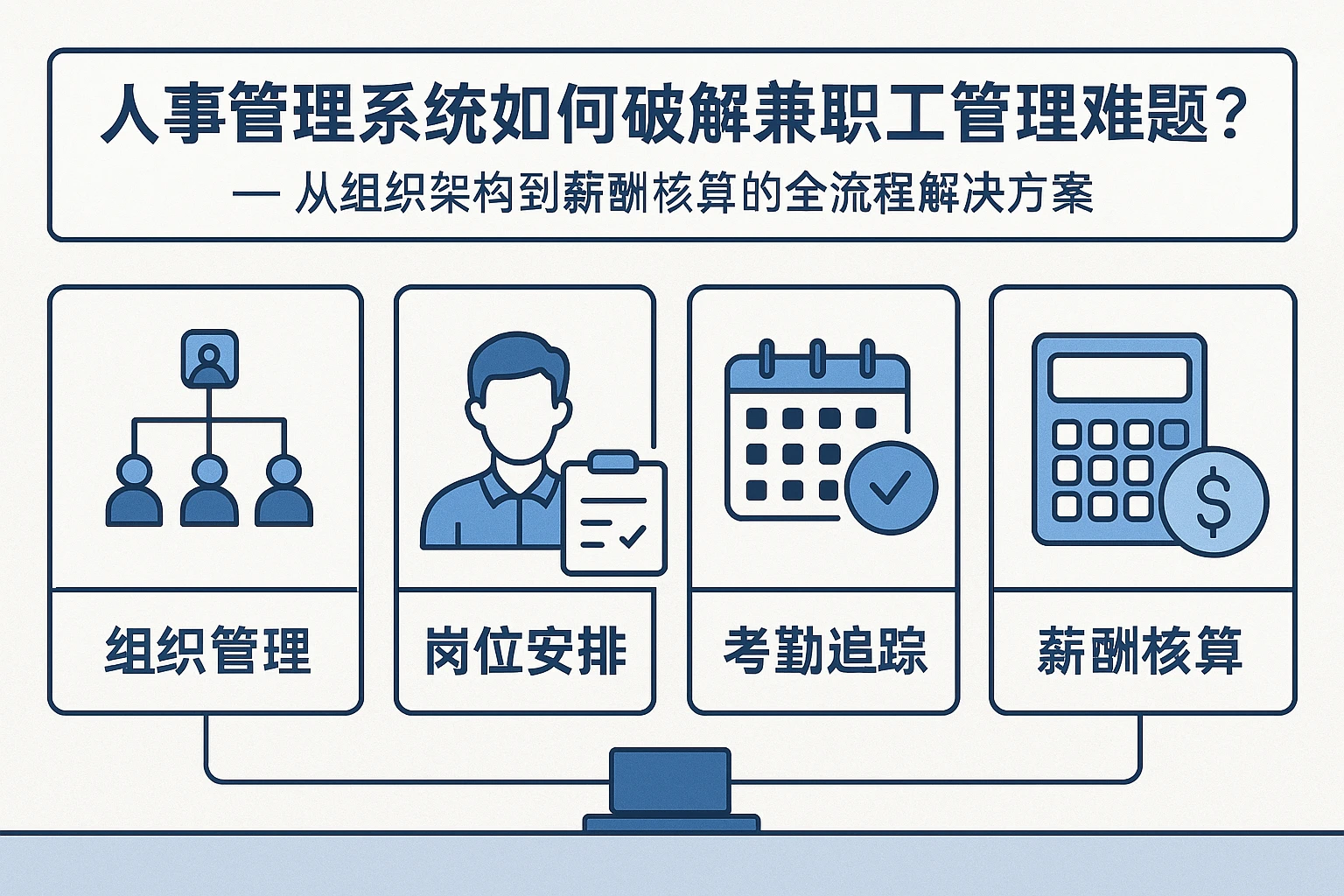 人事管理系统如何破解兼职用工管理难题？——从组织架构到薪酬核算的全流程解决方案
