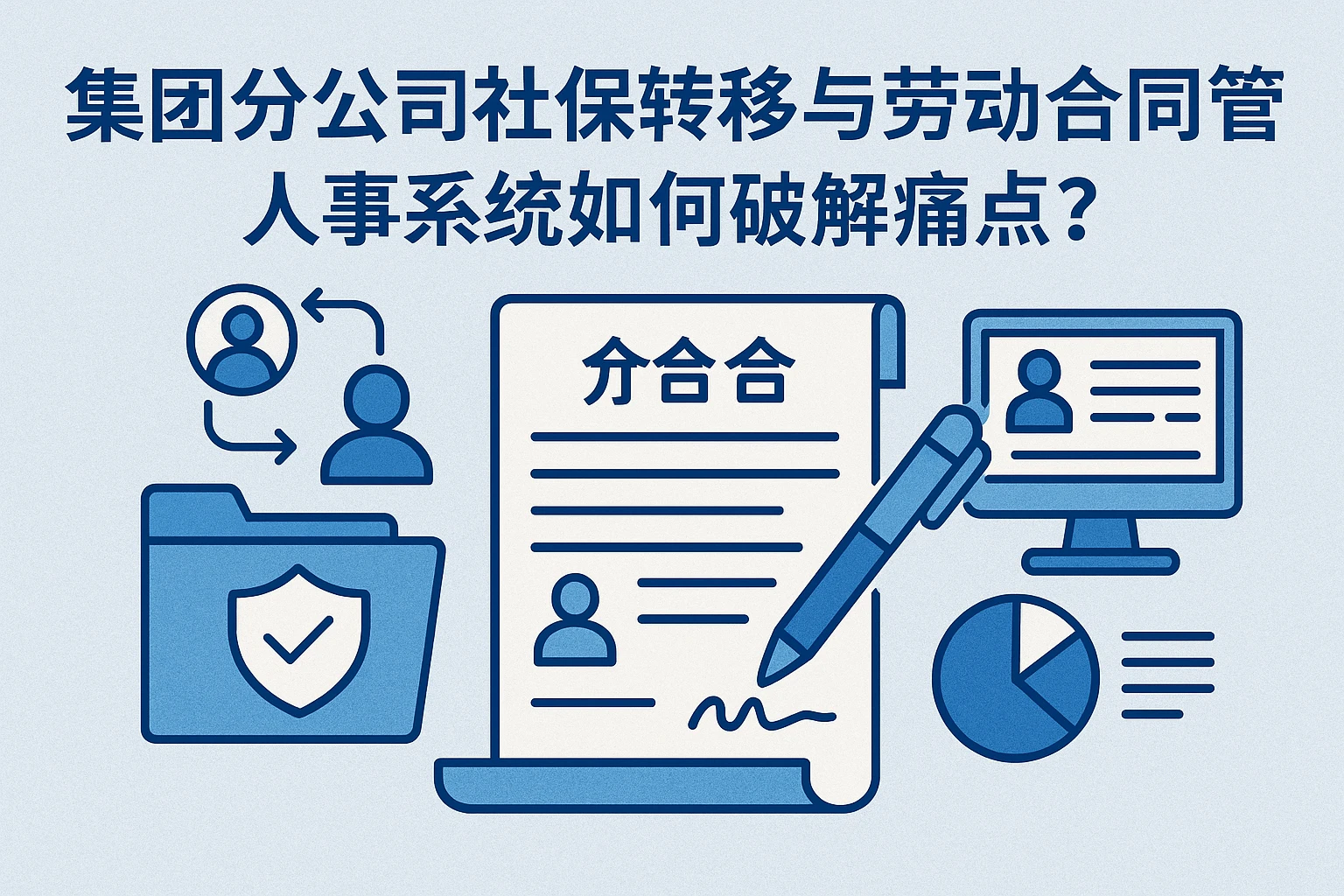 集团分公司社保转移与劳动合同管理:人事系统如何破解痛点?