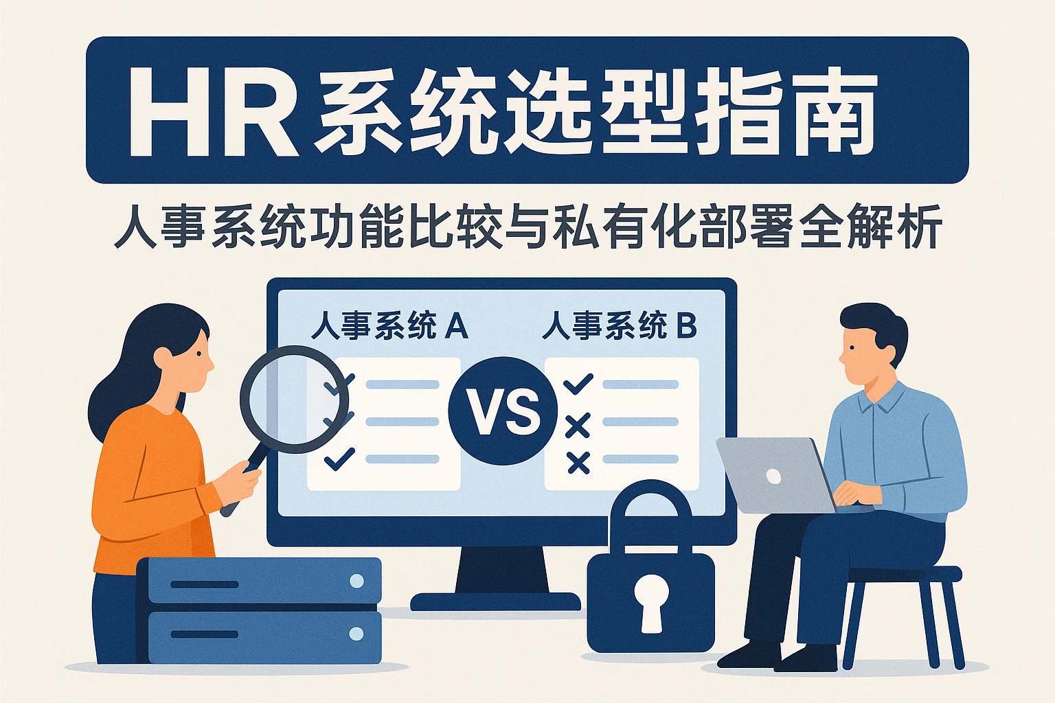 HR系统选型指南：人事系统功能比较与私有化部署全解析