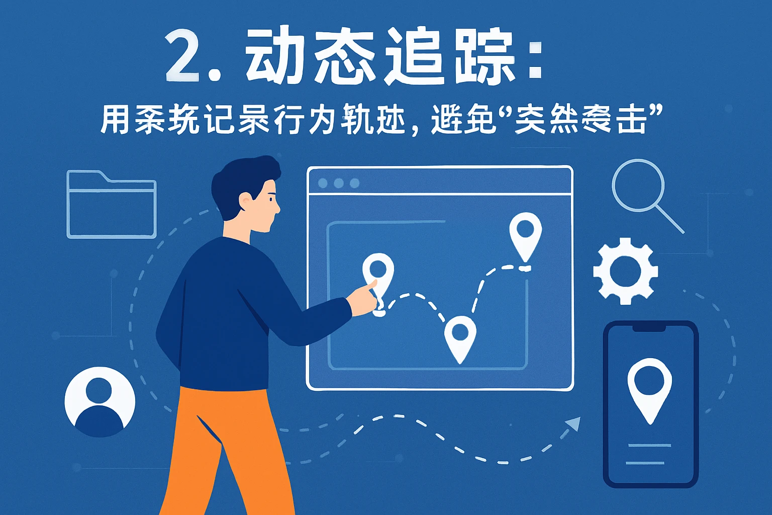 2. 动态追踪:用系统记录行为轨迹,避免“突然袭击”