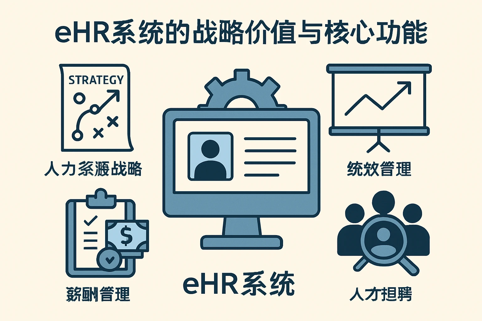 eHR系统的战略价值与核心功能