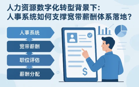 人力资源数字化转型背景下：人事系统如何支撑宽带薪酬体系落地？