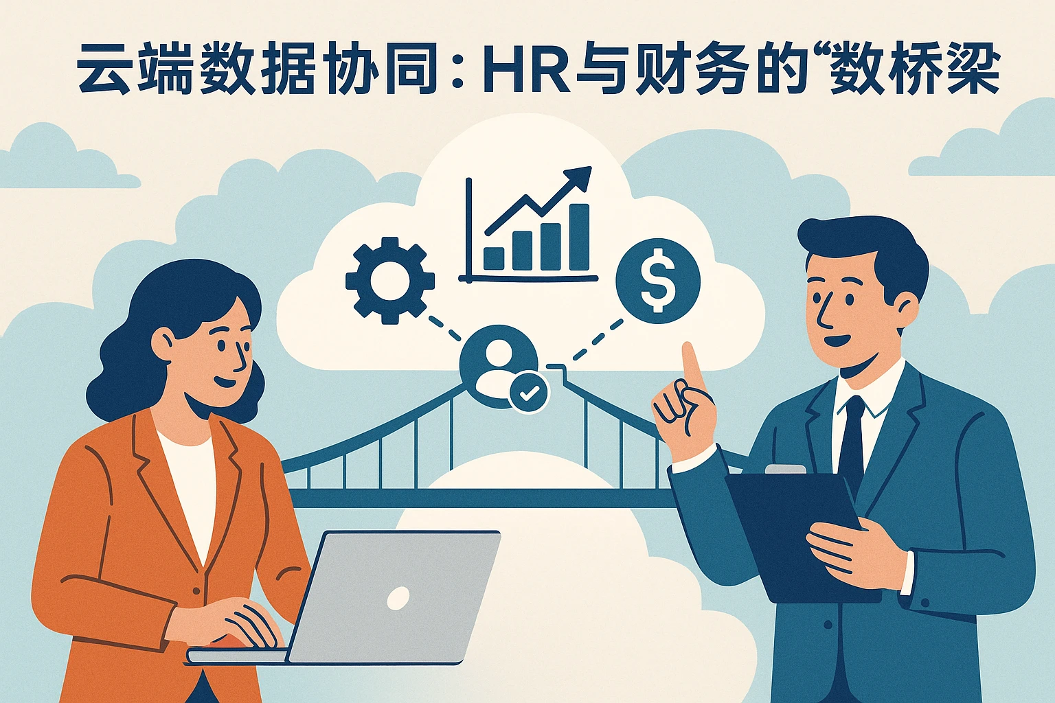 2. 云端数据协同:HR与财务的“数字桥梁”