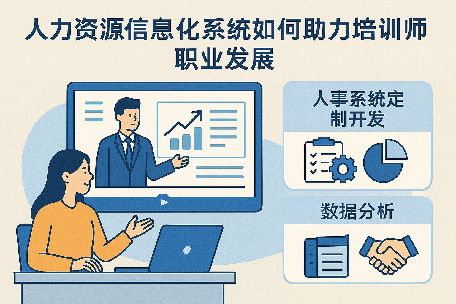 人力资源信息化系统如何助力培训师职业发展:从人事系统定制开发到厂商选择