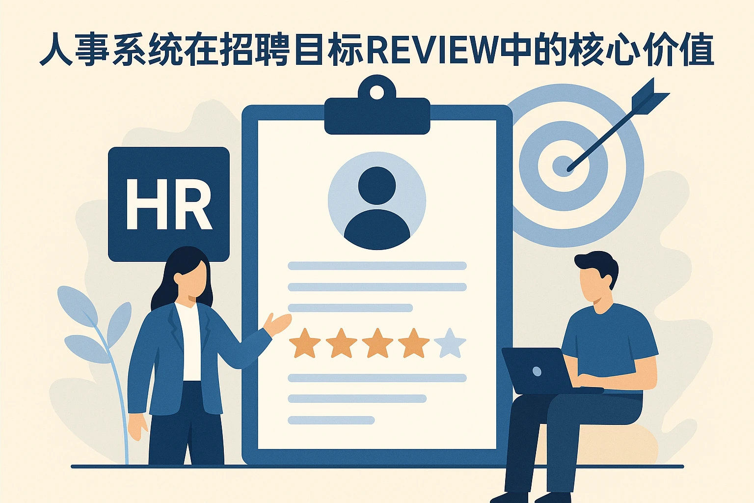 人事系统在招聘目标review中的核心价值