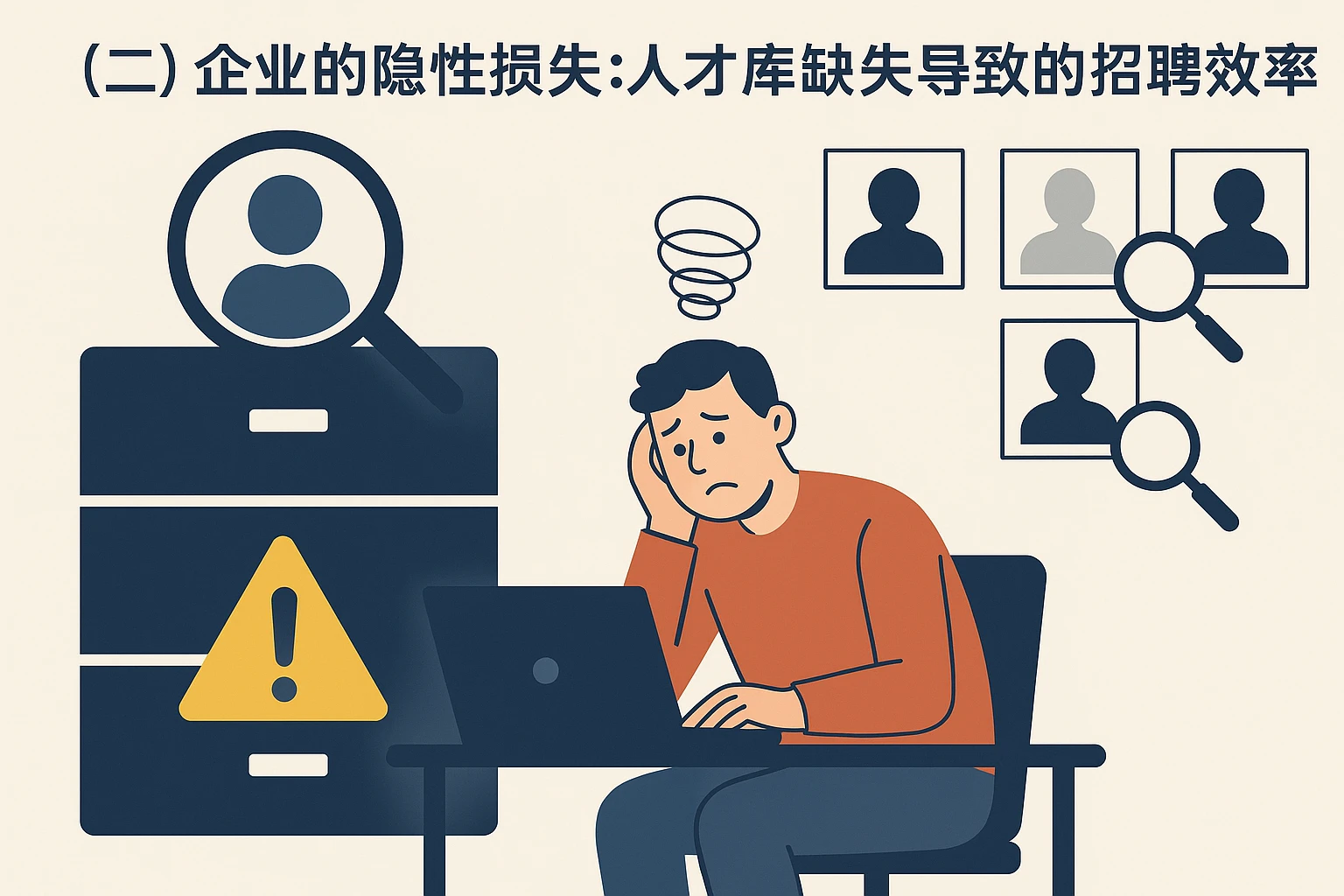 （二）企业的隐性损失：人才库缺失导致的招聘效率低下