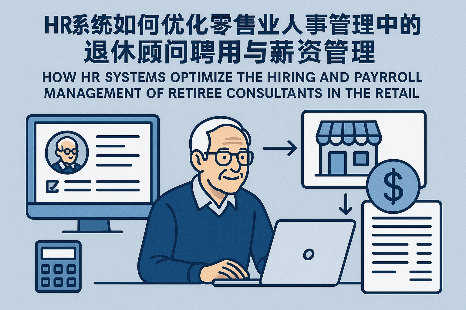 HR系统如何优化零售业人事管理中的退休顾问聘用与薪资管理系统