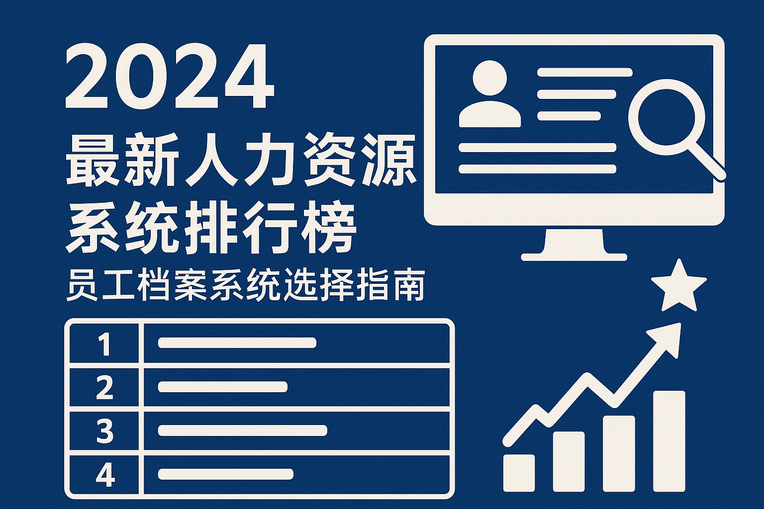 2024年最新人力资源系统排行榜:员工档案系统选择指南