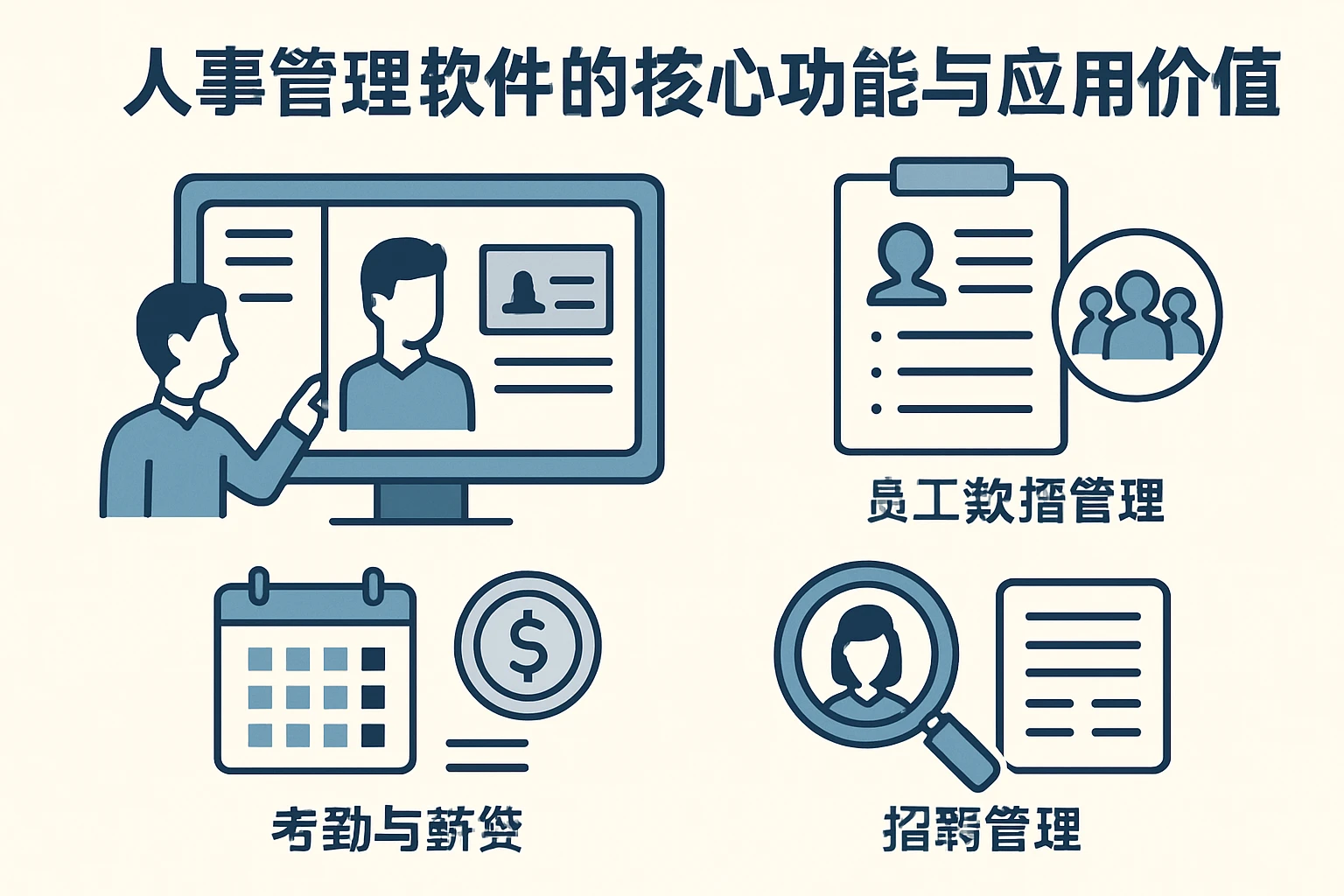 人事管理软件的核心功能与应用价值