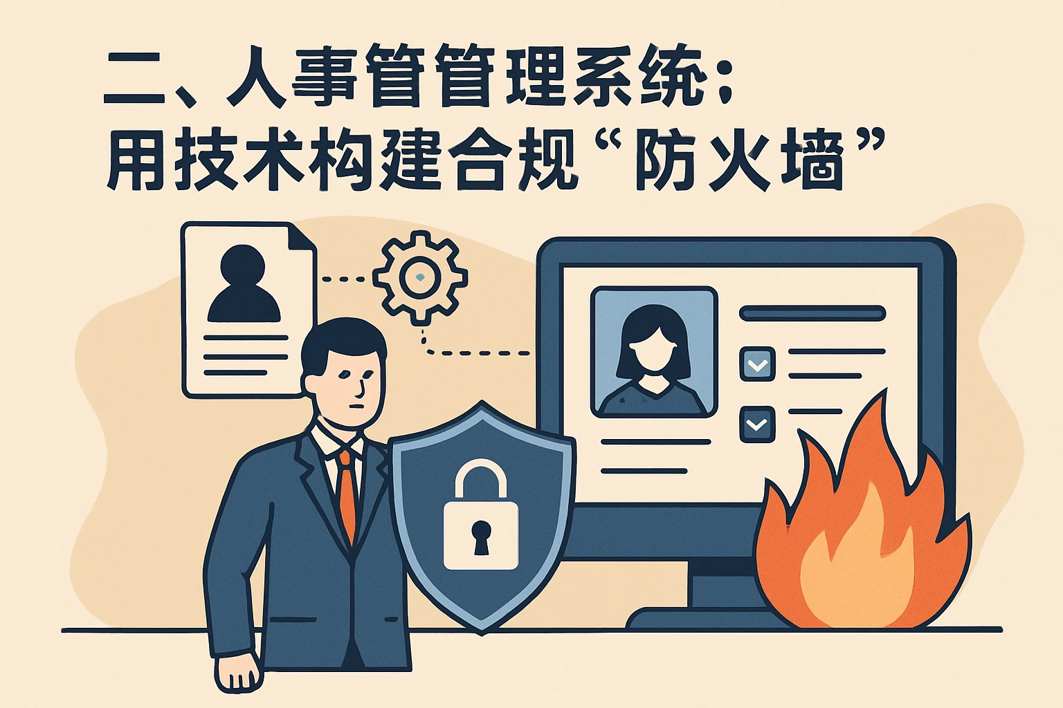 二、人事管理系统：用技术构建合规“防火墙”