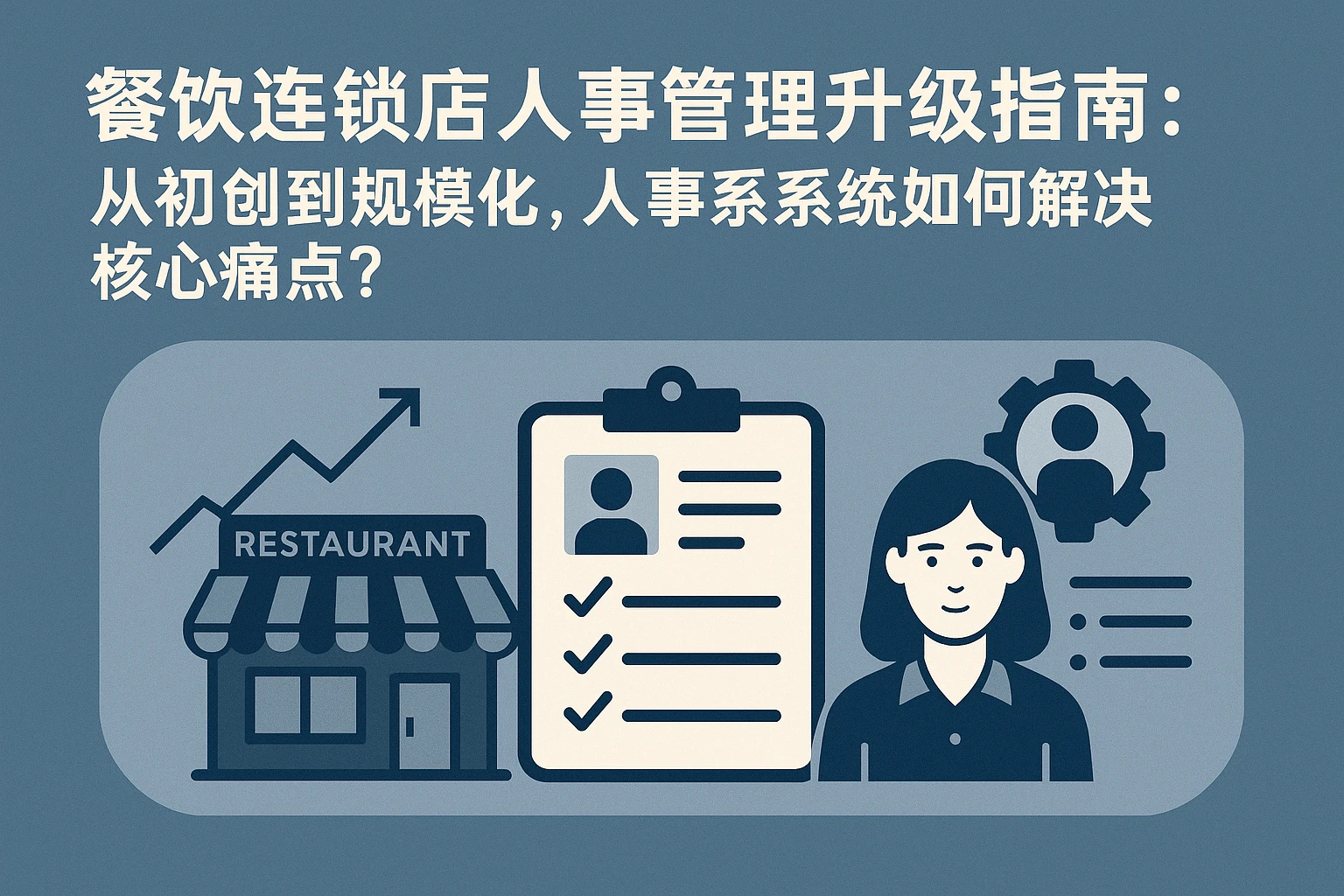 餐饮连锁店人事管理升级指南:从初创到规模化,人事系统如何解决核心痛点?