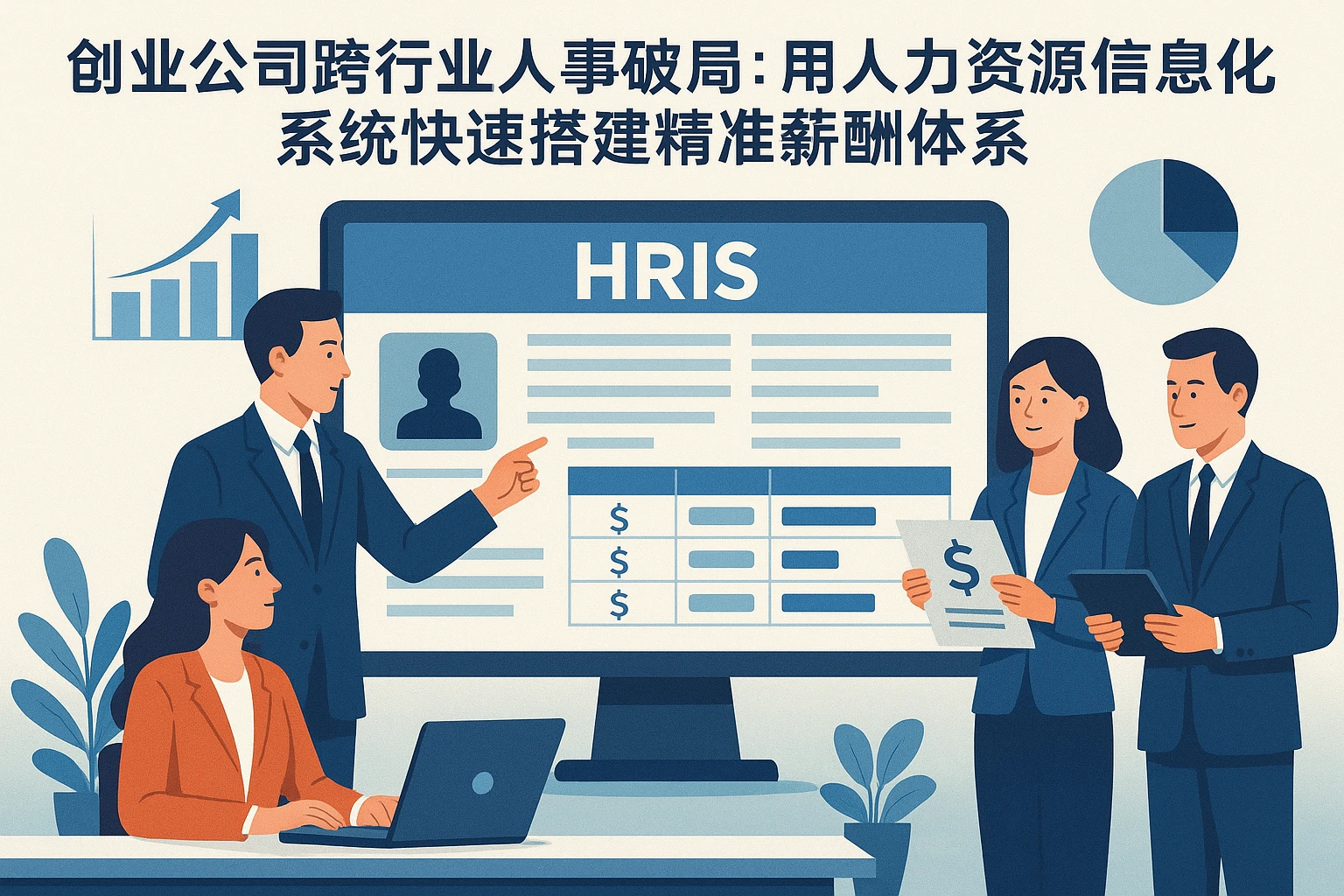 创业公司跨行业人事破局：用人力资源信息化系统快速搭建精准薪酬体系