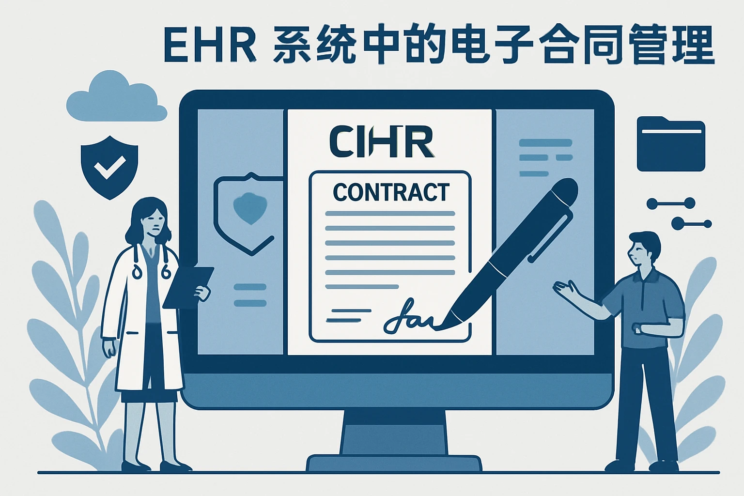 EHR系统中的电子合同管理