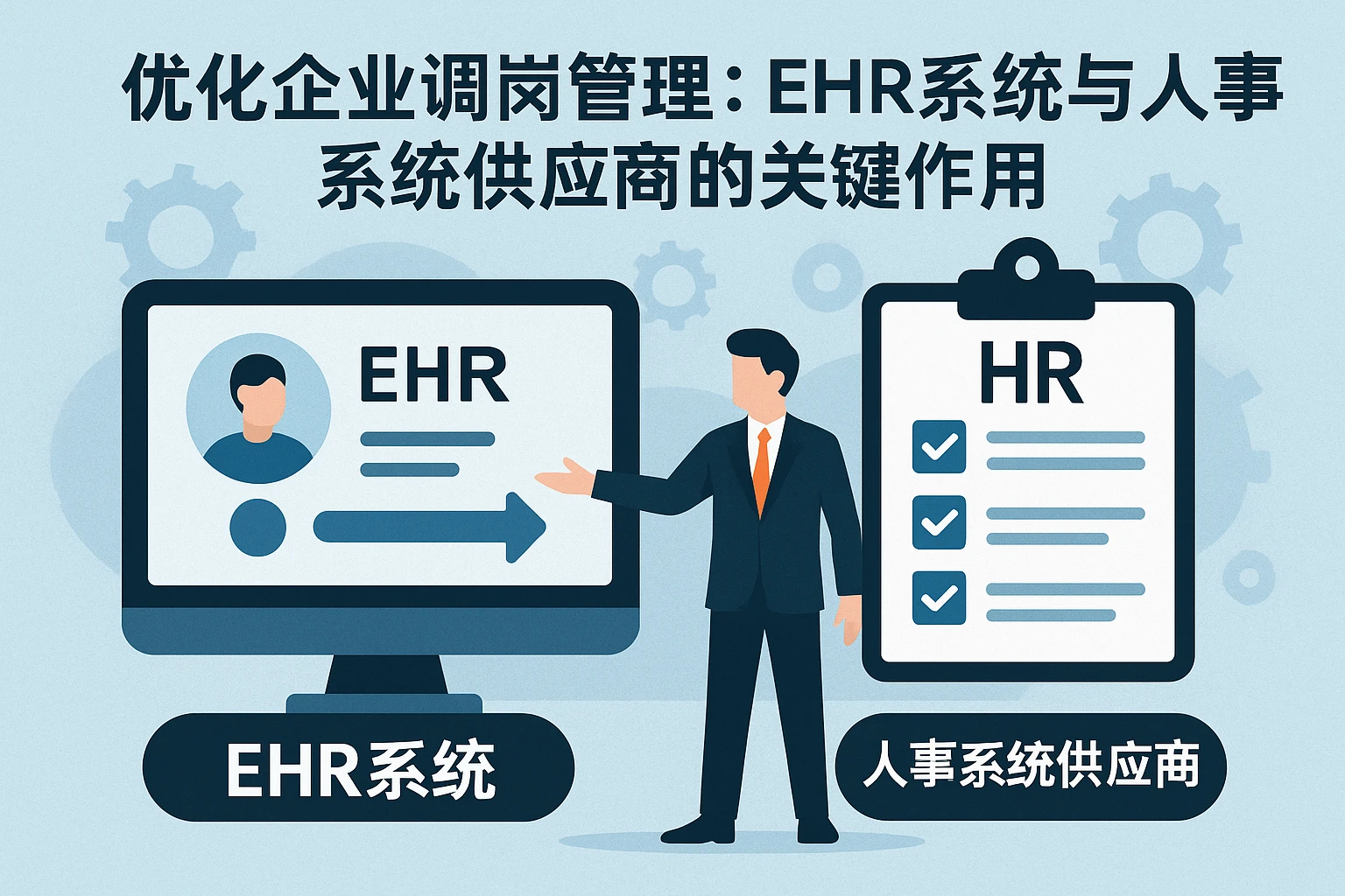 优化企业调岗管理：EHR系统与人事系统供应商的关键作用
