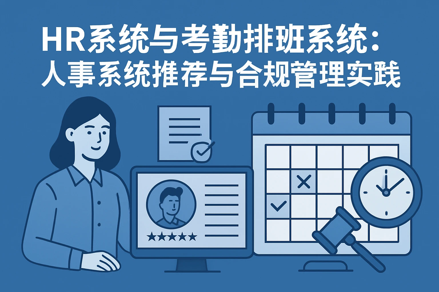 HR系统与考勤排班系统：人事系统推荐与合规管理实践