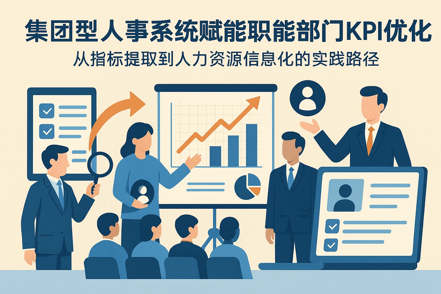 集团型人事系统赋能职能部门KPI优化：从指标提取到人力资源信息化的实践路径