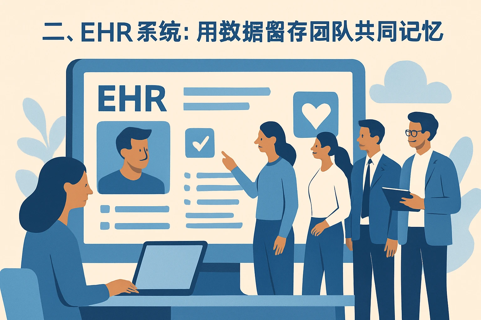 二、EHR系统：用数据留存团队共同记忆