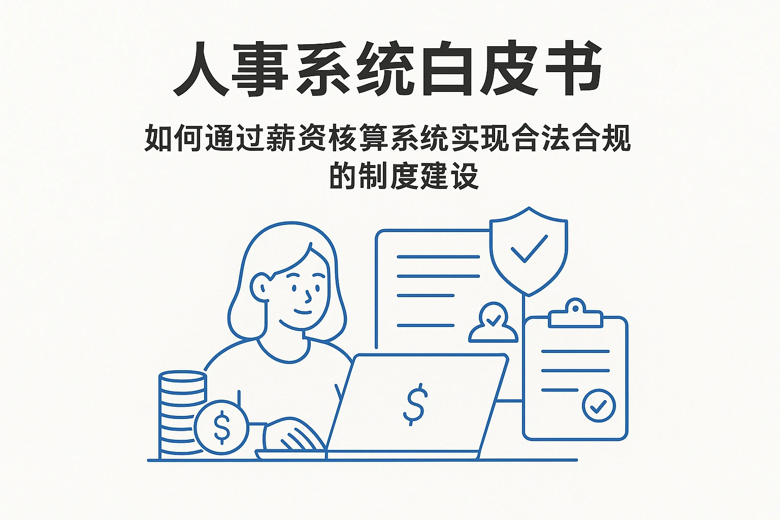人事系统白皮书：如何通过薪资核算系统实现合法合规的制度建设