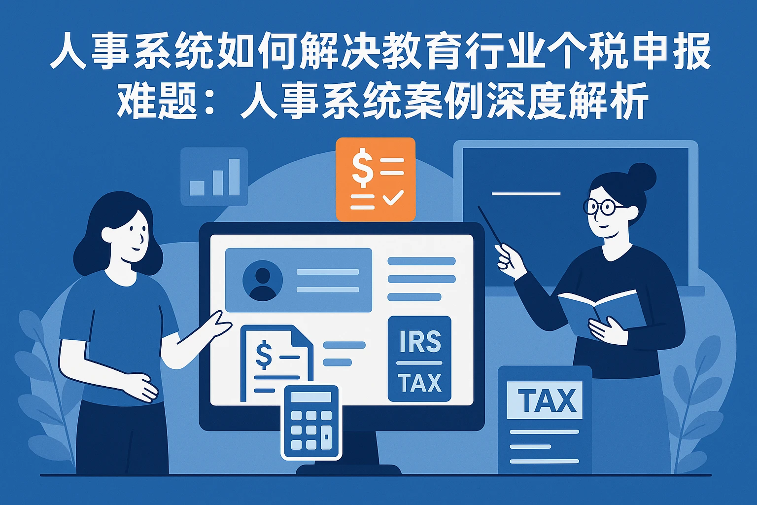 人事系统如何解决教育行业个税申报难题：人事系统案例深度解析