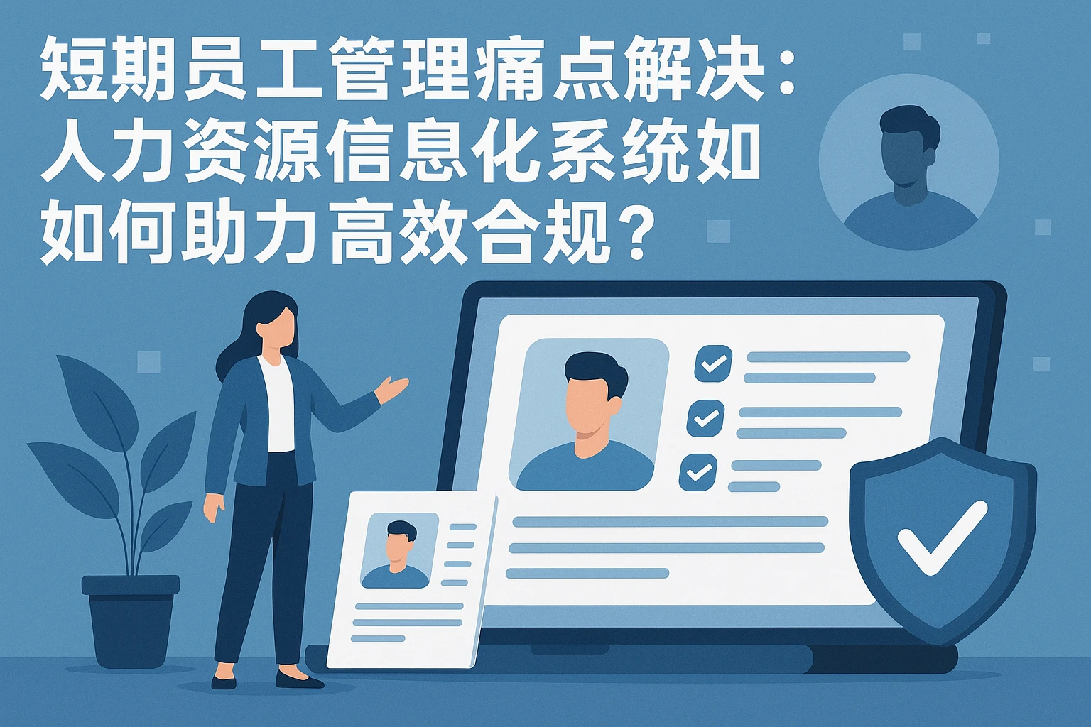 短期员工管理痛点解决：人力资源信息化系统如何助力高效合规？