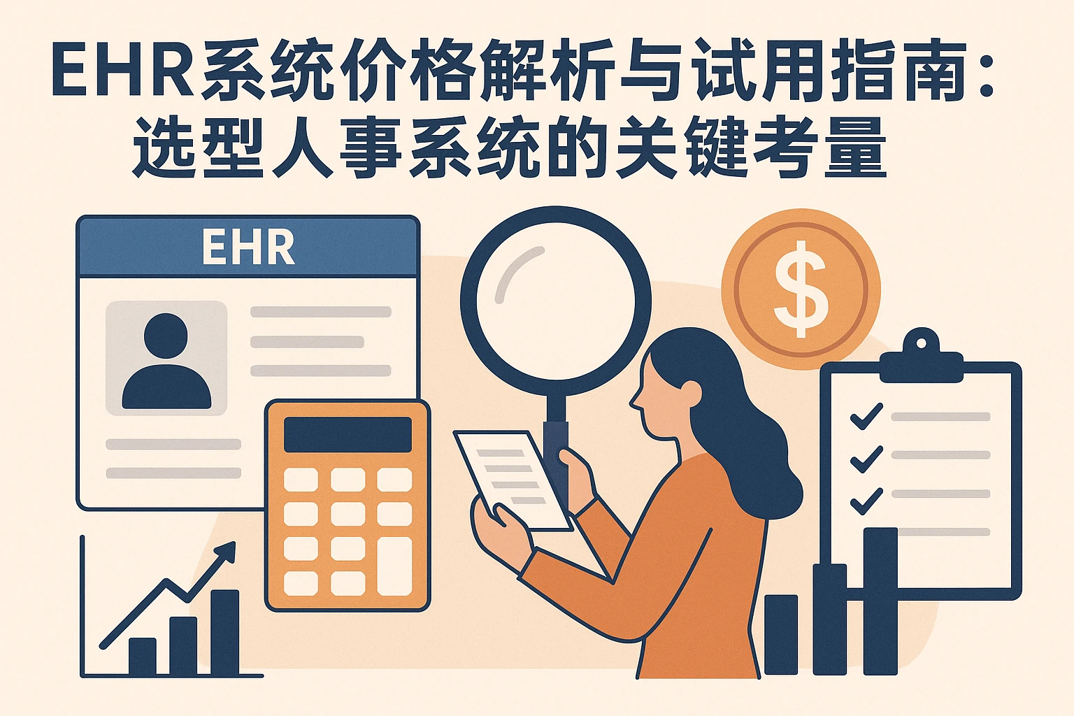 ehr系统价格解析与试用指南：选型人事系统的关键考量