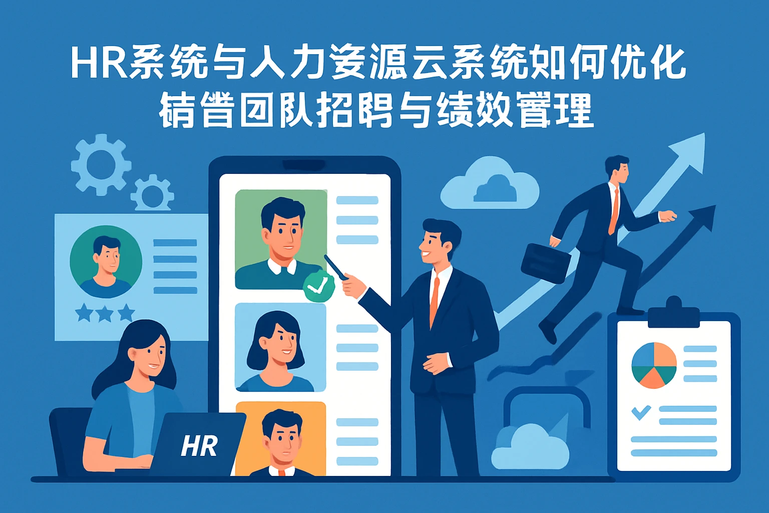 HR系统与人力资源云系统如何优化销售团队招聘与绩效管理