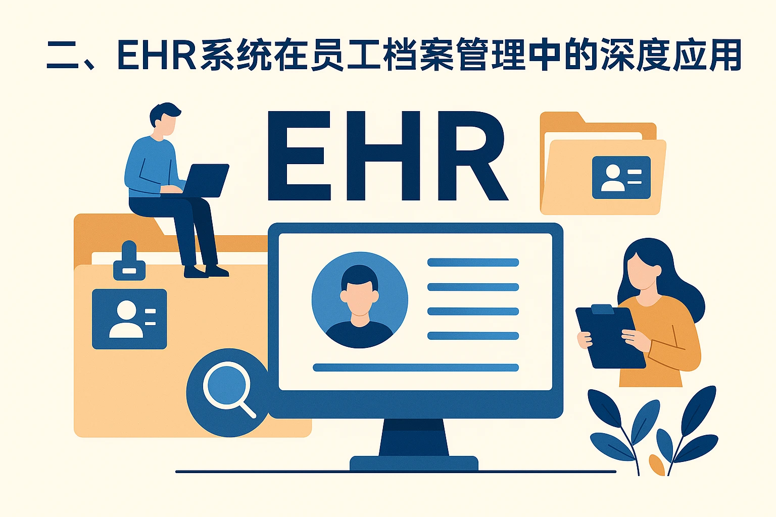 二、EHR系统在员工档案管理中的深度应用