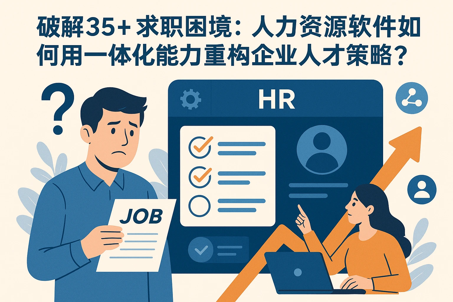 破解35+求职困境：人力资源软件如何用一体化能力重构企业人才策略？