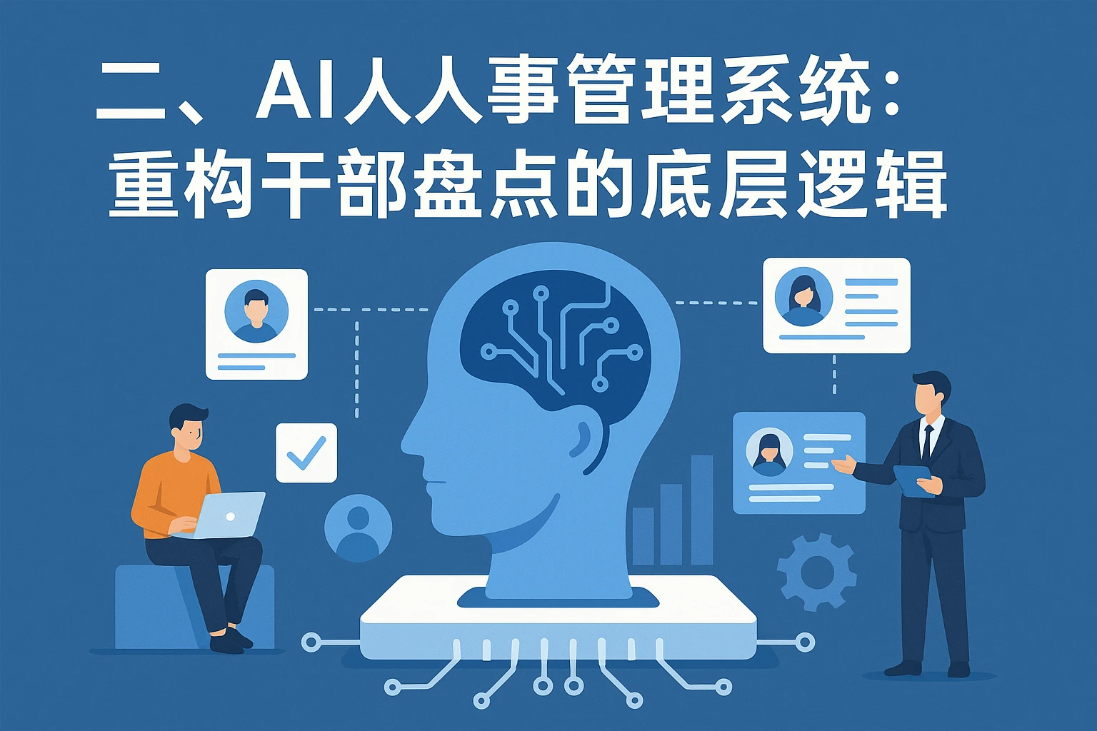 二、AI人事管理系统:重构干部盘点的底层逻辑