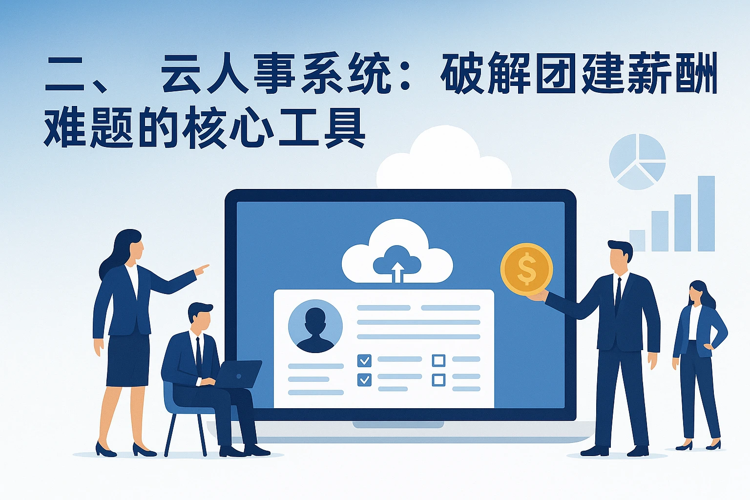 二、云人事系统:破解团建薪酬难题的核心工具