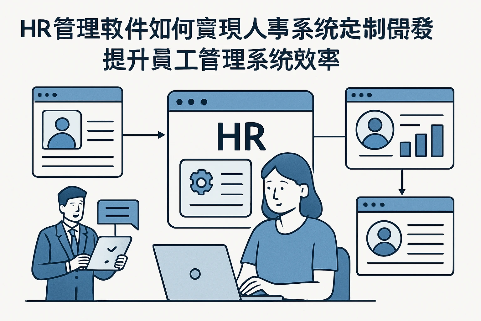 HR管理软件如何实现人事系统定制开发提升员工管理系统效率