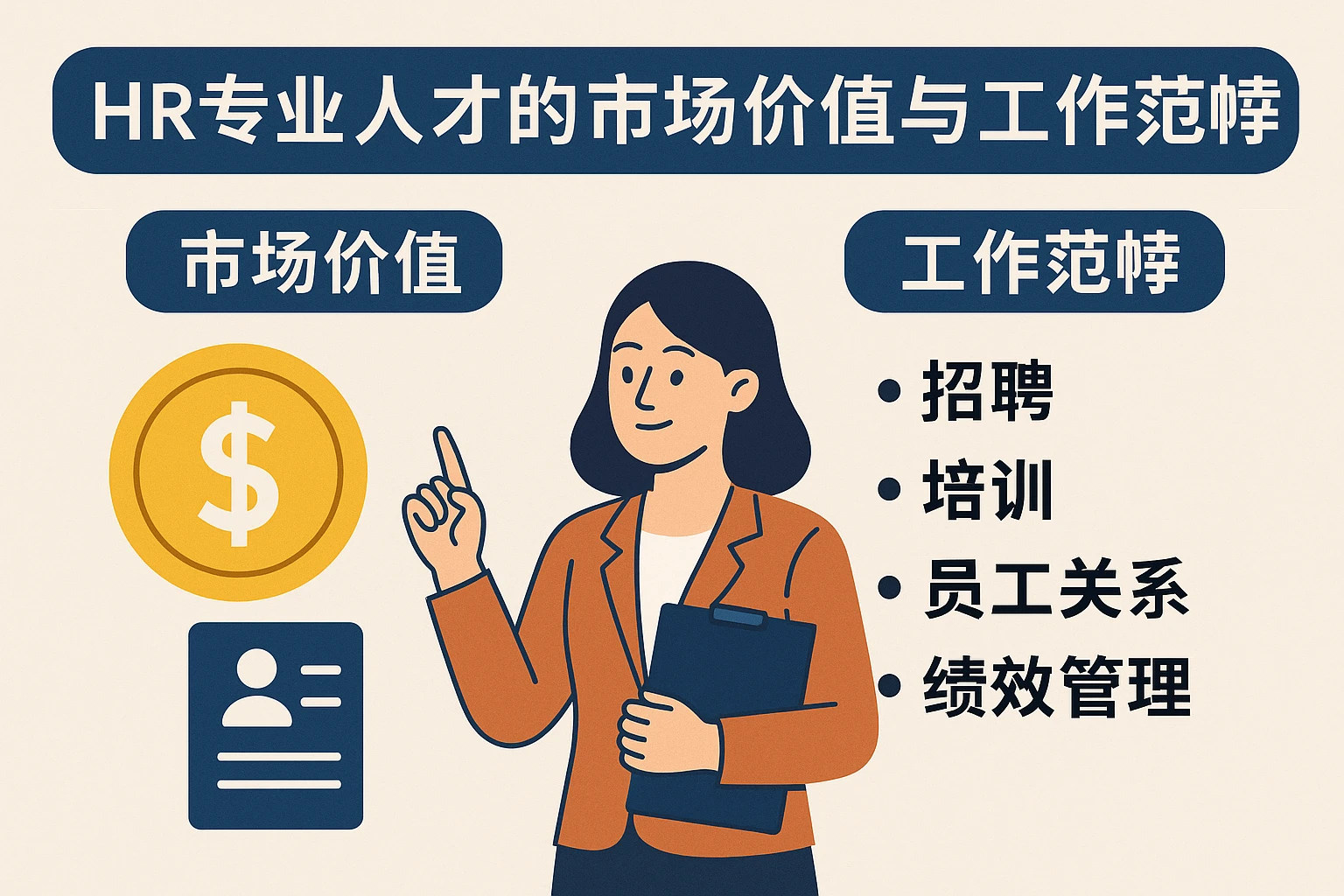 HR专业人才的市场价值与工作范畴