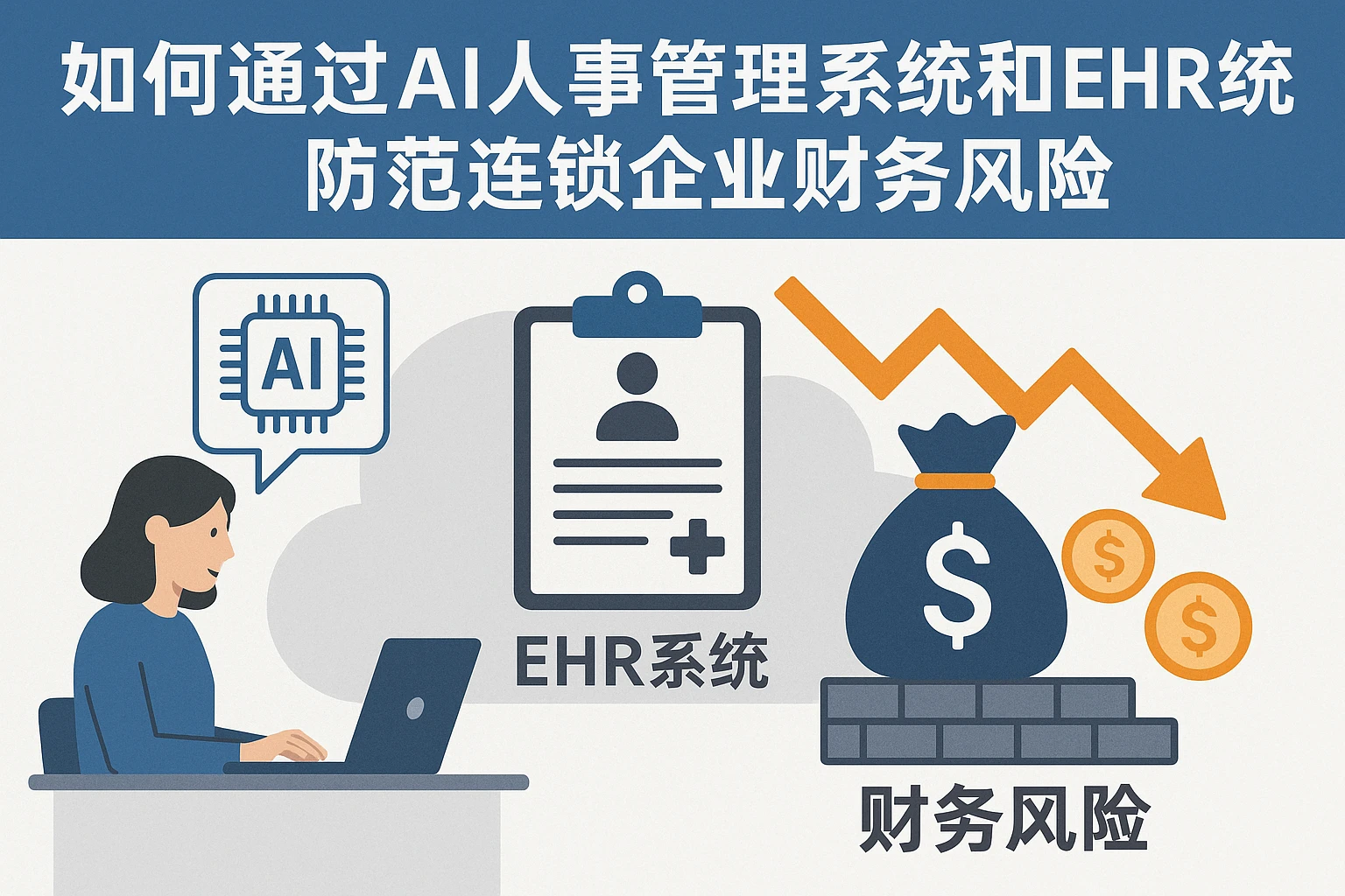 如何通过AI人事管理系统和EHR系统防范连锁企业财务风险