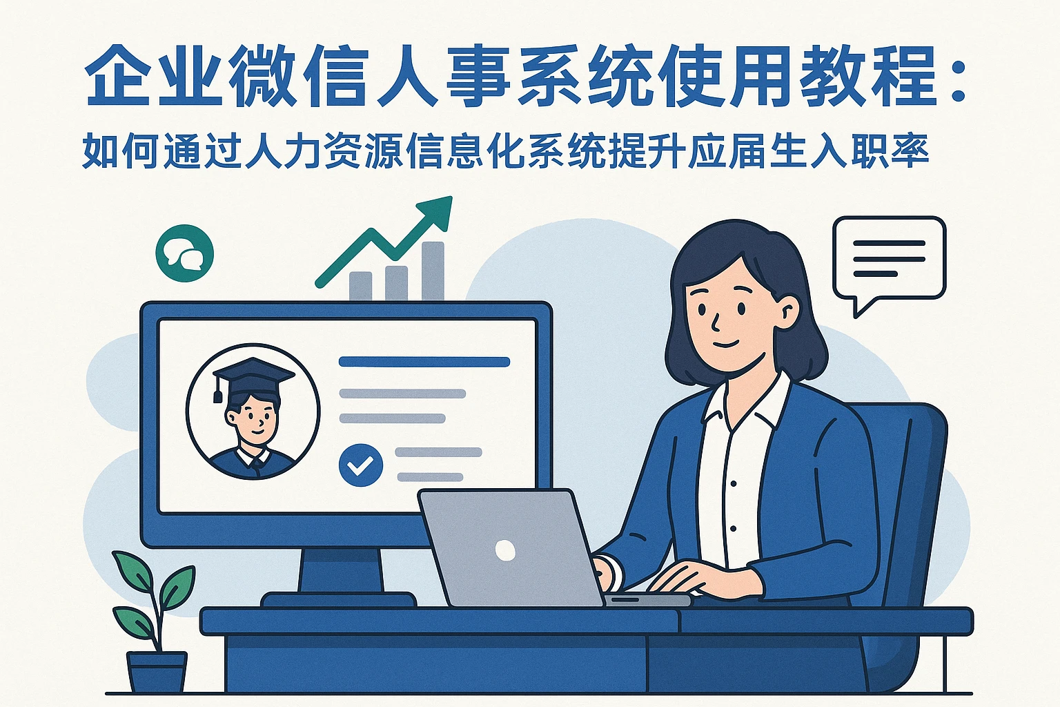 企业微信人事系统使用教程：如何通过人力资源信息化系统提升应届生入职率