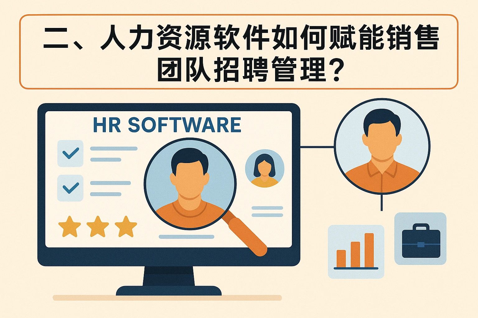 二、人力资源软件如何赋能销售团队招聘管理?