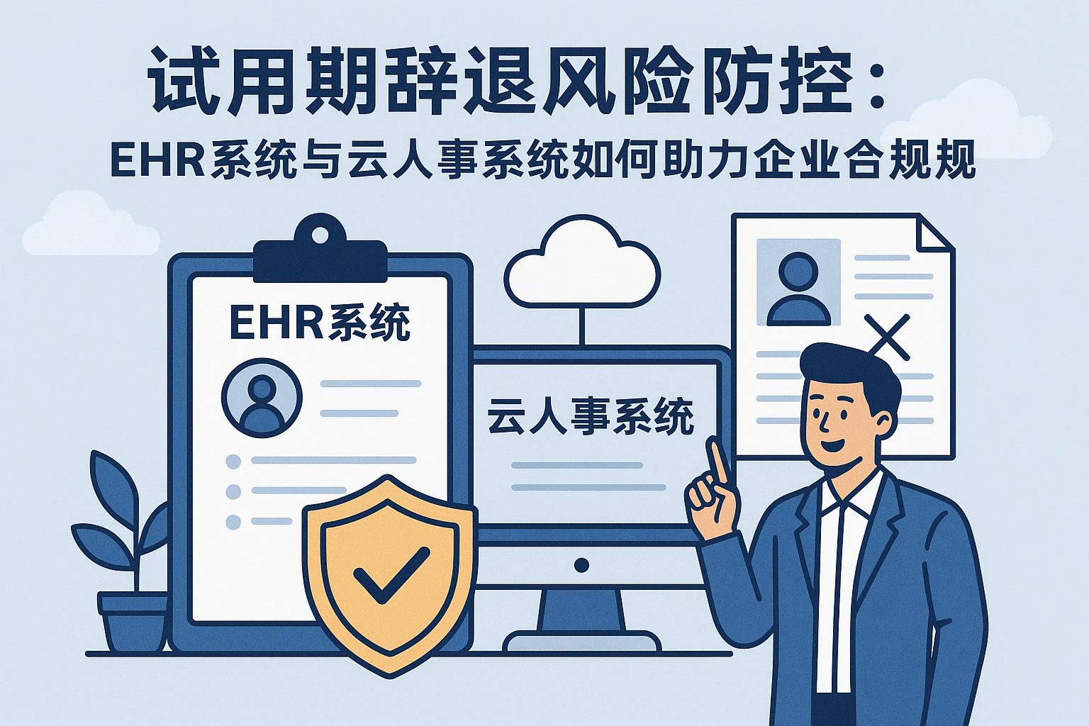 试用期辞退风险防控：ehr系统与云人事系统如何助力企业合规