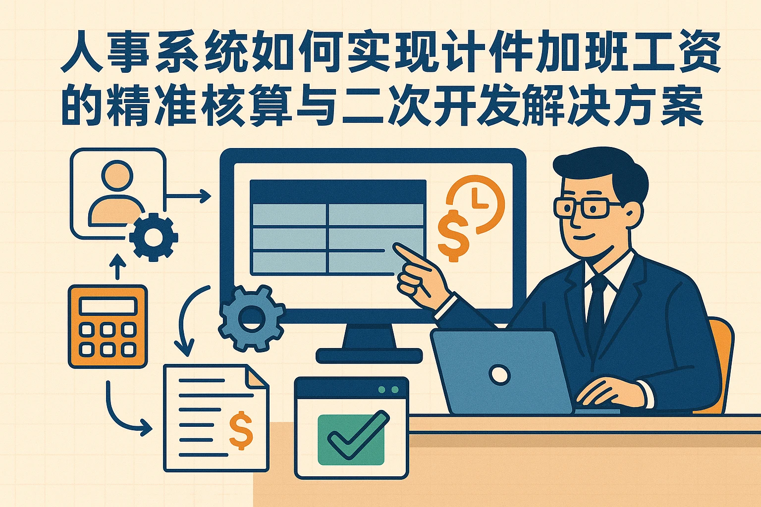 人事系统如何实现计件加班工资的精准核算与二次开发解决方案