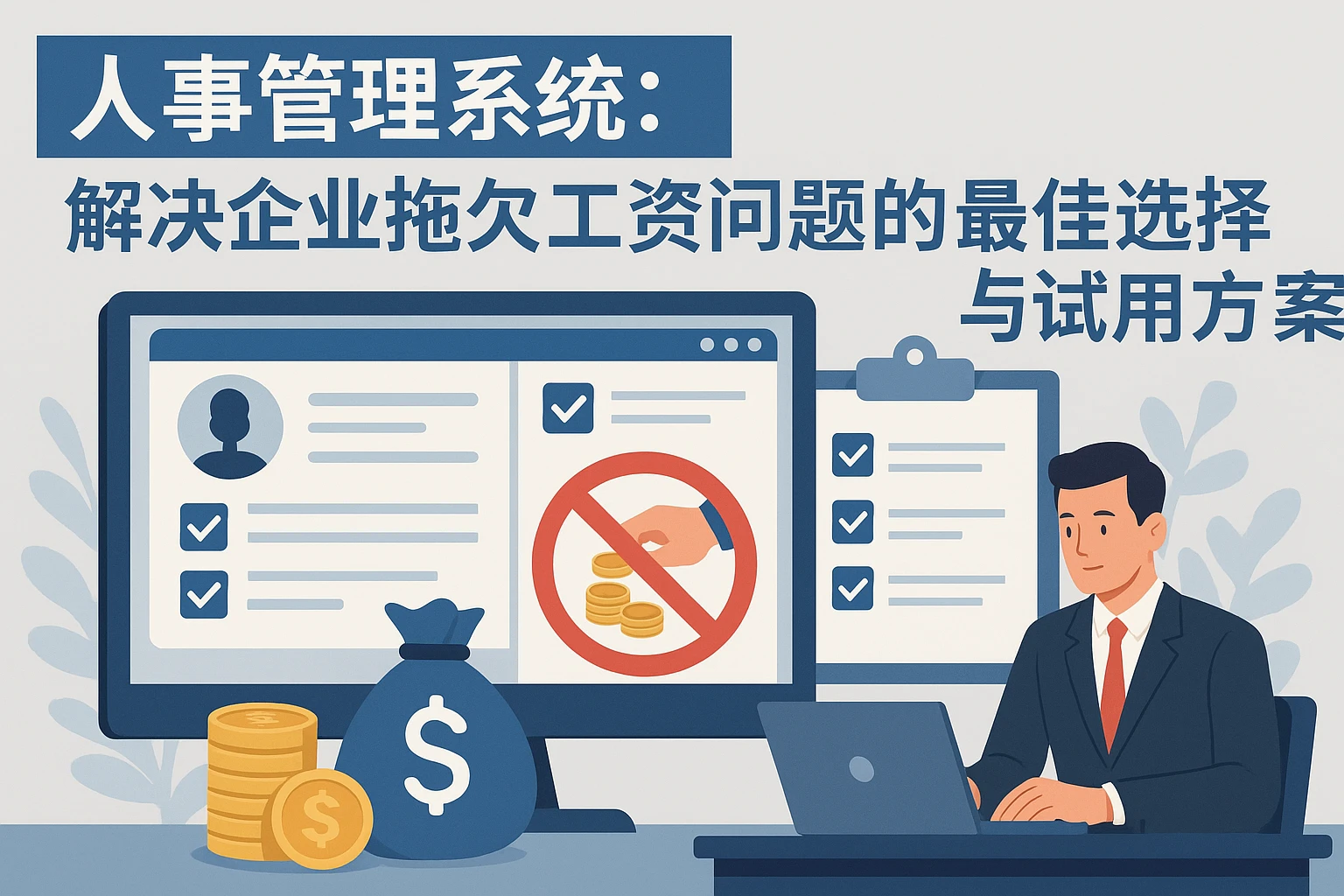 人事管理系统:解决企业拖欠工资问题的最佳选择与试用方案
