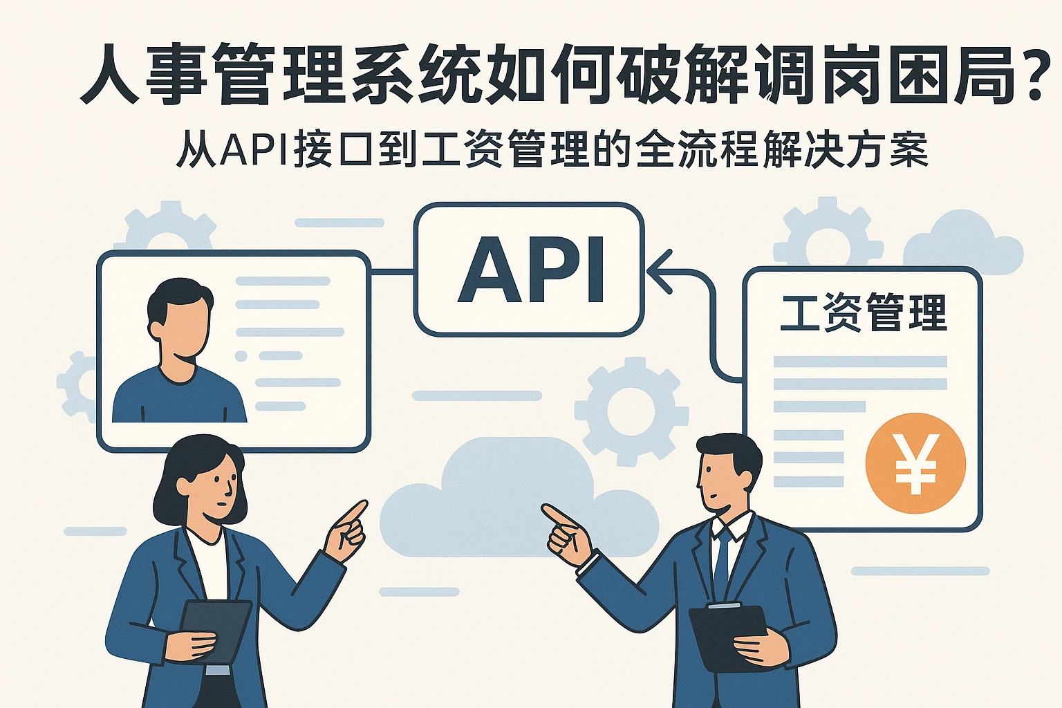 人事管理系统如何破解调岗困局？从API接口到工资管理的全流程解决方案