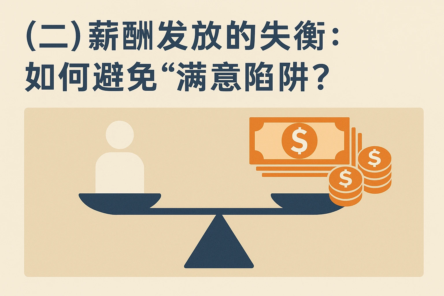 （二）薪酬发放的失衡：如何避免“满意陷阱”？