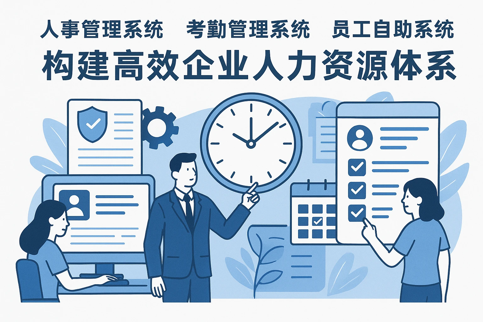 人事管理系统、考勤管理系统与员工自助系统：构建高效企业人力资源体系